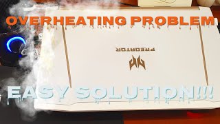 Speed Up Your Acer PREDATOR HELIOS 300  Prevent Overheating With Dust Cleaning amp New Thermal Paste [upl. by Akiem]