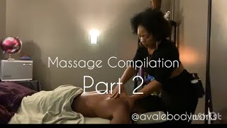 Avale Massage Compilation Part 2 [upl. by Namdor]