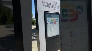 Entering Petaluma Outlet Mall Petaluma California [upl. by Howe811]