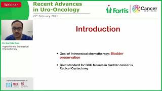 Part 16  Hyperthermic Intravesical Chemotherapy  Dr Karthik Rao [upl. by Dorcy817]