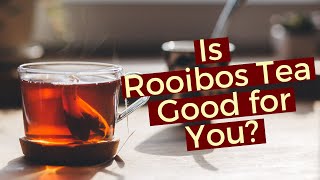 Pure Rooibos Red Tea Benefits  Is Rooibos Tea Good for You [upl. by Zaneski]