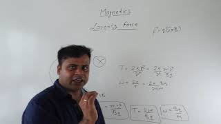 1 Magnetics for JEE NEET  Lorentz Force Trajectory of charged particle in Magnetic field [upl. by Culbert]