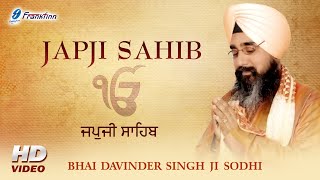 Japji Sahib Nitnem Bani Bhai Davinder Singh Ji Sodhi – Waheguru Simran  Shabad Gurbani Kirtan [upl. by Nakashima]