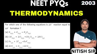 For which one of the following equations is ΔH° reaction equal to ΔH° formation the product [upl. by Ahteres]