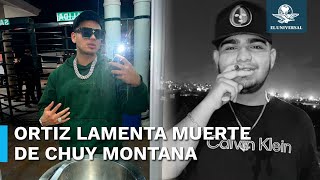 Así reaccionó el vocalista de Fuerza Regida a la muerte de Chuy Montana [upl. by Enidlarej263]