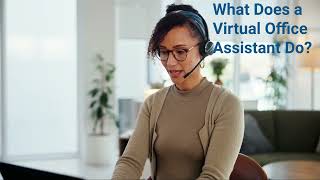 What Does a Virtual Office Assistant Do [upl. by Santini726]