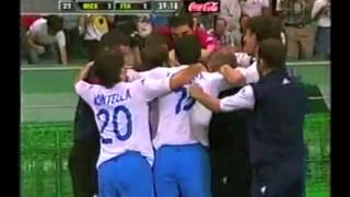 Italia Messico 11 Mondiali 2002 Gol Del Piero [upl. by Shiff]