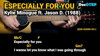 Especially for You  Kylie Minogue ft Jason Donovan 1988 Easy Guitar Chords Tutorial with Lyrics [upl. by Dub]