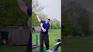 Want to hit the ball further Try this one golf trick golftips golfcoach golftechnique [upl. by Enyr]