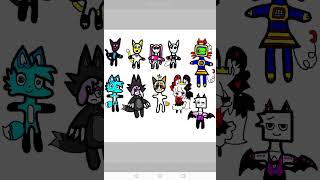 dafuq tiktok cat 20 mika kit community and his chikn nuggit friends meet callcat dicebat and siofox [upl. by Doley]