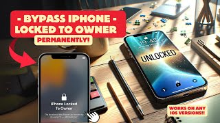 iPhone Locked to Owner Bypass PERMANENT BYPASS [upl. by Himelman444]