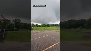 Tornado caught on camera in Alabama [upl. by Coster820]