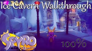 Spyro reignited Trilogy Ice Cavern Walkthrough  Gems amp Dragons [upl. by Nirda]