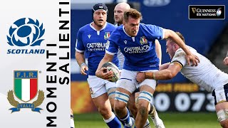 Scozia v Italia  Highlights  2021 Guinness Sei Nazioni [upl. by Yliak129]