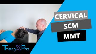 Manual Muscle Test  Cervical Flexion Rotation and Lateral Flexion Sternocleidomastoid [upl. by Darach]