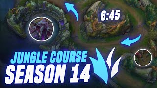 Season 14 COMPLETE Jungle Guide  FREE Challenger Jungling Course  League of Legends [upl. by Kachine656]