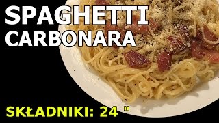 Spaghetti Carbonara z polską nutą [upl. by Anileh]