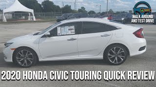 2020 Honda Civic Touring quick review [upl. by Ammadas]