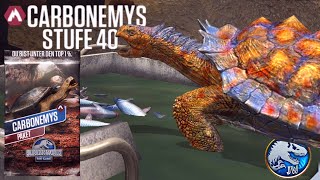 Jurassic World Das Spiel 378 CARBONEMYS Lvl40 Im back GerHD  Marcel [upl. by Sillig]