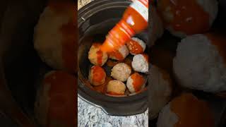 Buffalo Chicken Meatballs [upl. by Nuawad800]