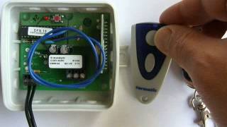 NOVOFERM TORMATIC replacement remote programming video [upl. by Ial544]