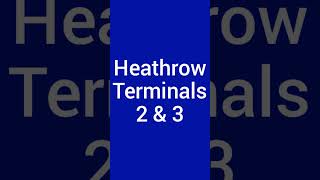 Piccadilly Line Heathrow Terminals Announcement Shorts [upl. by Cedell]