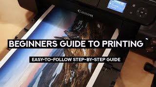 Beginners Guide to Printing  NO NONSENSE GUIDE TO PRINTING [upl. by Cynthie]