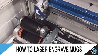 How to Laser Engrave Mugs  Engraving Yeti Mugs  Laser Engraving Mugs [upl. by Utley]