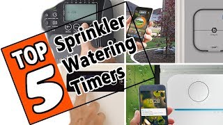 🌻 Best Sprinkler Controllers Of 2019  Top 5 Irrigation Watering Timers With WiFi Connection [upl. by Lotsyrk]