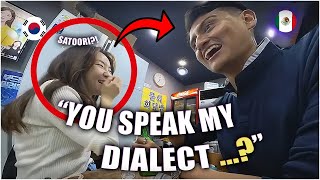 Mexican guy SHOCKS locals in South Korea Busan by speaking fluent Korean AND their dialect SATOORI [upl. by Hux]