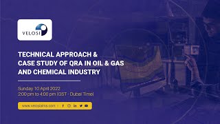 Technical Approach amp Case Study of QRA in Oil amp Gas and Chemical Industry  Webinar [upl. by Kenna241]