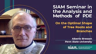 Seminar In the Analysis and Methods of PDE SIAM PDE Alberto Bressan [upl. by Eddie90]