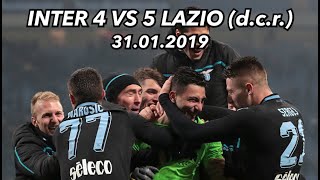 INTER 4 VS 5 LAZIO dcr  310119 [upl. by Naujahs]