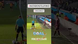 Stones 905 Goal Wolves vs Manchester City stones wolverhampton manchestercity shortsfeed [upl. by Enaerb]