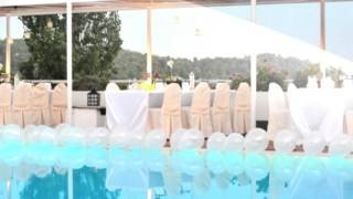 Atrium Hotel Skiathos wedding in Greece  WhereWeddingcouk recommends [upl. by Clary]