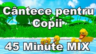 Cantece pentru copii  Mix 45 minute  Melodii pentru copii  CanteceleCopiiro [upl. by Emiaj]