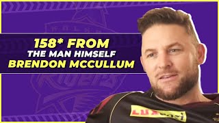 Brendon McCullum amp David Hussey talk about the 158 Knock  KKR  IPL [upl. by Sherrod]