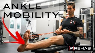 Ankle Mobility Exercises To Improve Ankle Dorsiflexion [upl. by Elberta]