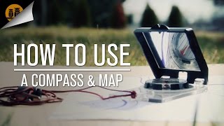 How to Use a Compass amp Map • Compass Navigation Tutorial [upl. by Ethelda]