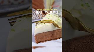 APRENDA A FAZER UMA TORTA DE CHOCOLATE COM LIMÃO COM UMA BASE BEM DIFERENTE [upl. by Dobb]