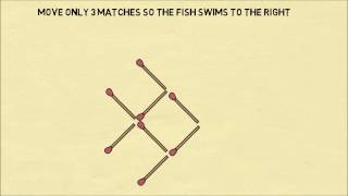 Solutions to 3 Matchstick Puzzlers [upl. by Colwen]