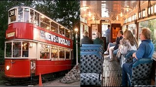 Historic London Tram  Watching amp Riding Day amp Night [upl. by Nivre]