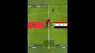 Morocco vs iraq match football gaming [upl. by Nuahsak]