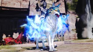 FFXIV  Seiryu Ex run  Hallowed Kamuy Mount [upl. by Yrekcaz]