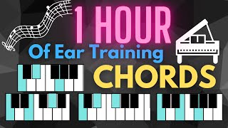 Exercises to Hear Almost Every Chord  1 Hour of Ear Training [upl. by Giglio]