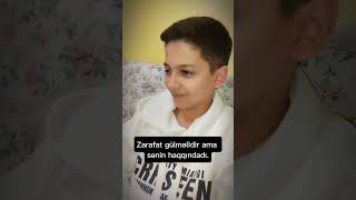 Zarafat sənə toxunanda gülməmək necə çətin olur 🤐😅 keşfet gülməli hayat viralvideo [upl. by Mahalia616]