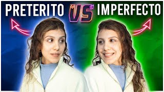 PRETERITO vs IMPERFECTO Don’t ever confuse these again [upl. by Ladnor]