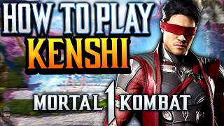 Mortal Kombat 1  How To Play KENSHI Guide Combos amp Tips [upl. by Lemon]