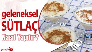 Anne Usulü Geleneksel Sütlaç Tarifi [upl. by Sices731]