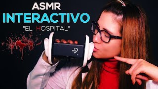 ASMR INTERACTIVO  El Hospital  Elige como curarte  Asmr español  Asmr with Sasha [upl. by Daegal475]